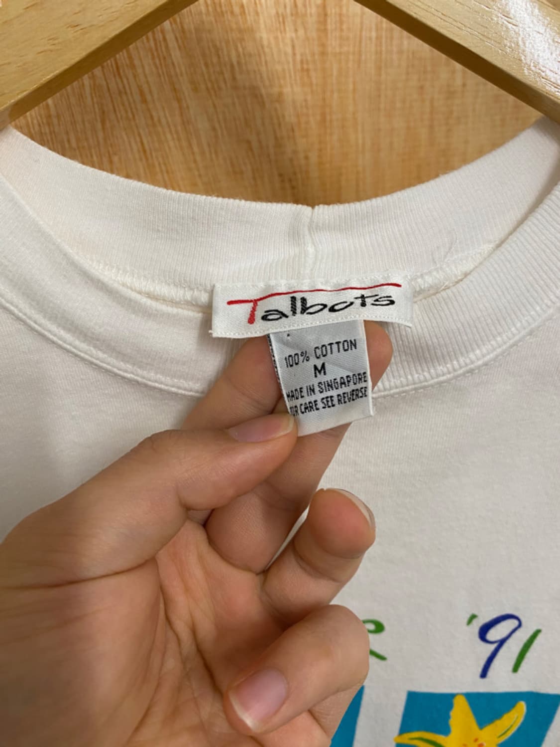 90s tropical fish t-shirt 열대어 티셔츠 상품이미지6