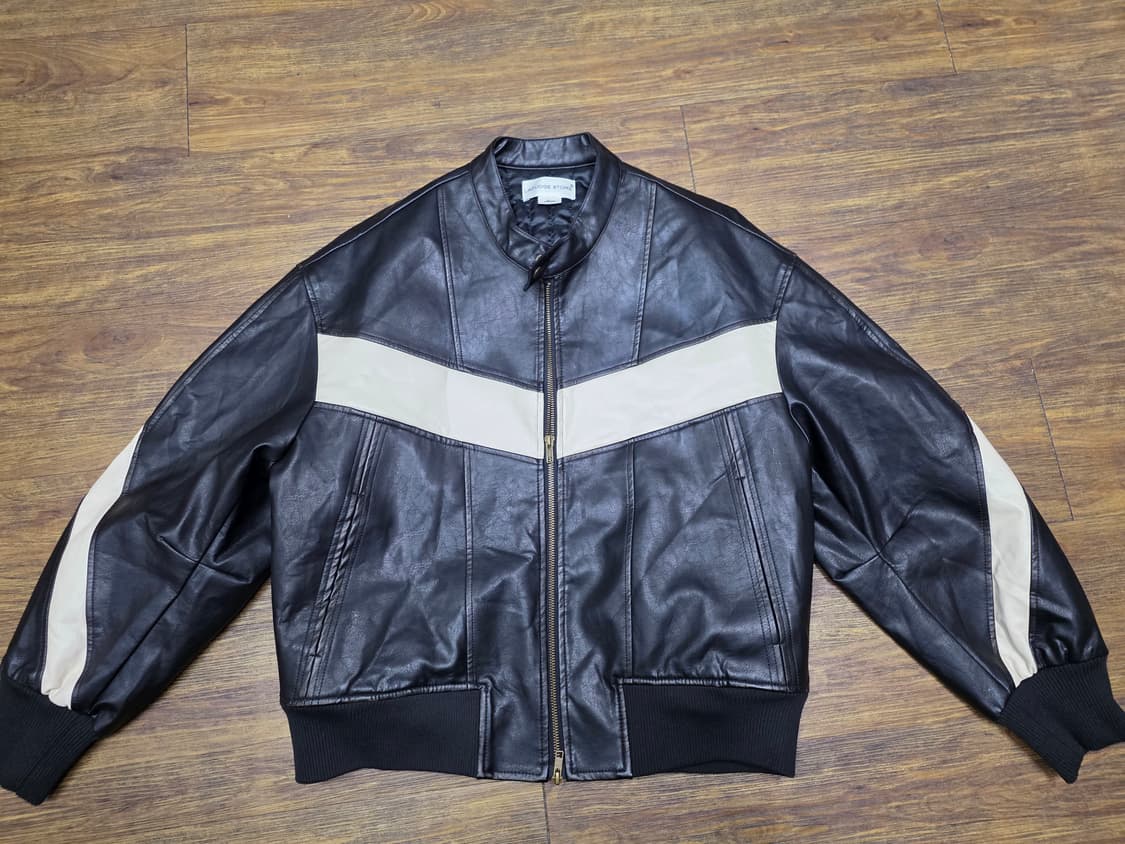 라퍼지스토어 버핑레더 라이더자켓 상품이미지1