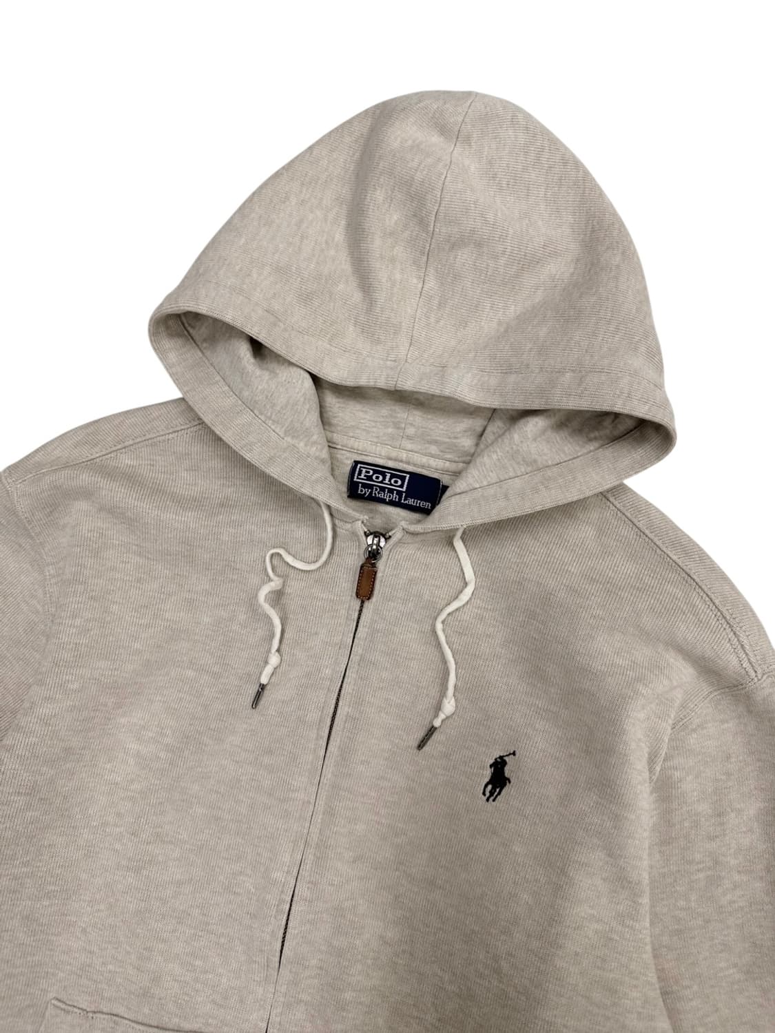 00s 폴로 투웨이 후드집업 베이지 (L) 상품이미지3