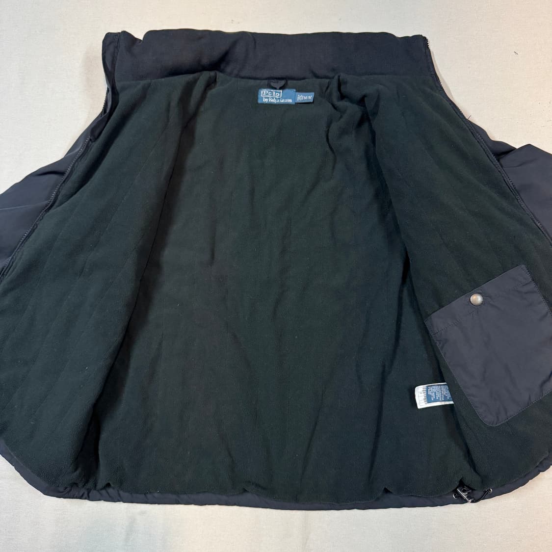 M) 폴로 랄프로렌 네이비 폴리쉘 히든후드 페리 자켓 상품이미지4