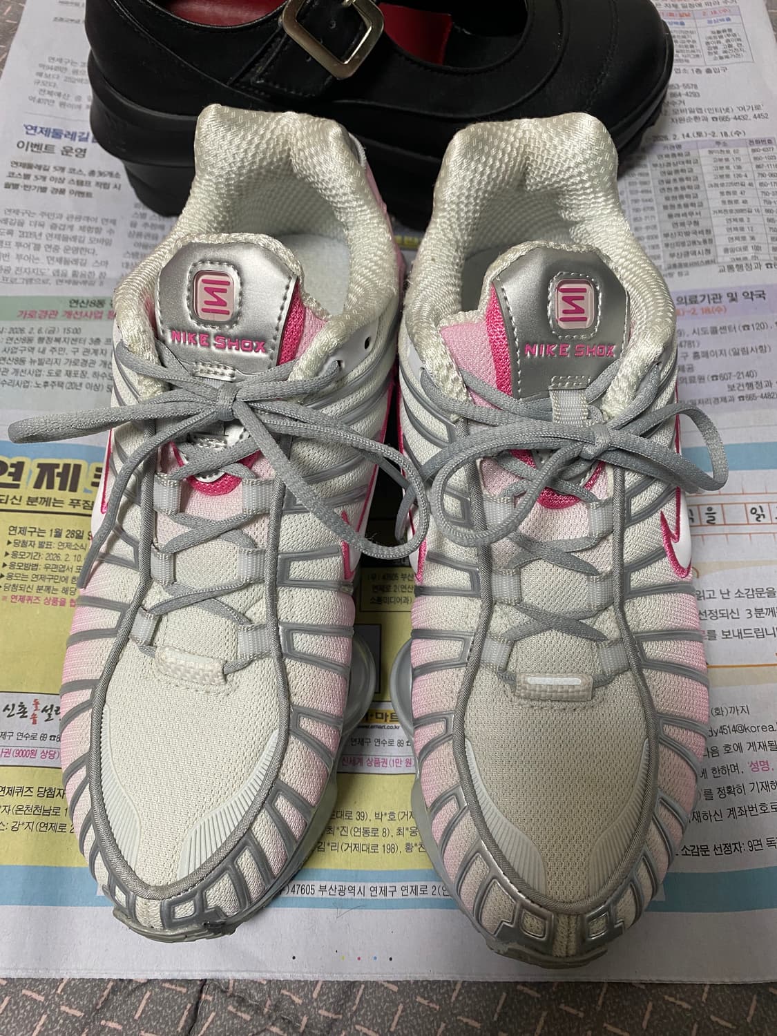나이키 샥스 TL 메탈릭 플래티넘 핑크 폼 235 상품이미지3