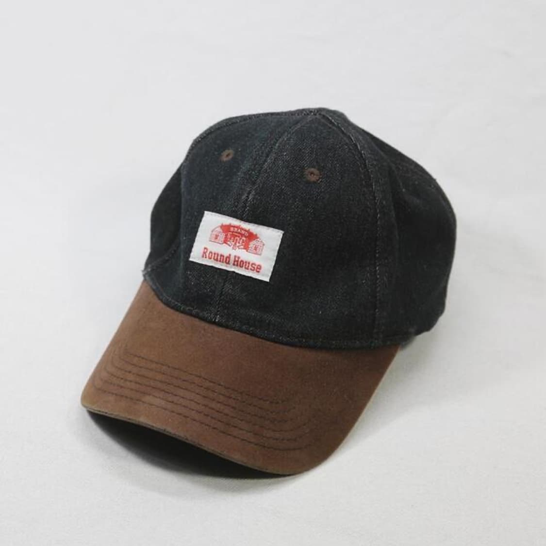 (착용컷) ROUND HOUSE 데님 볼캡  상품이미지4