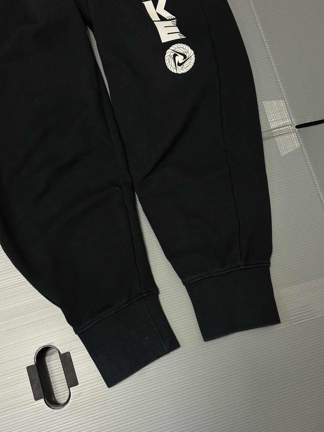 나이키 빅로고 트레이닝 조거 팬츠 블랙 S 상품이미지3