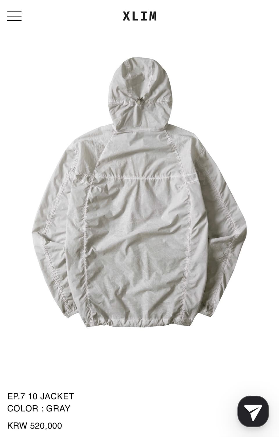 EP.7 10 JACKET XS 상품이미지2