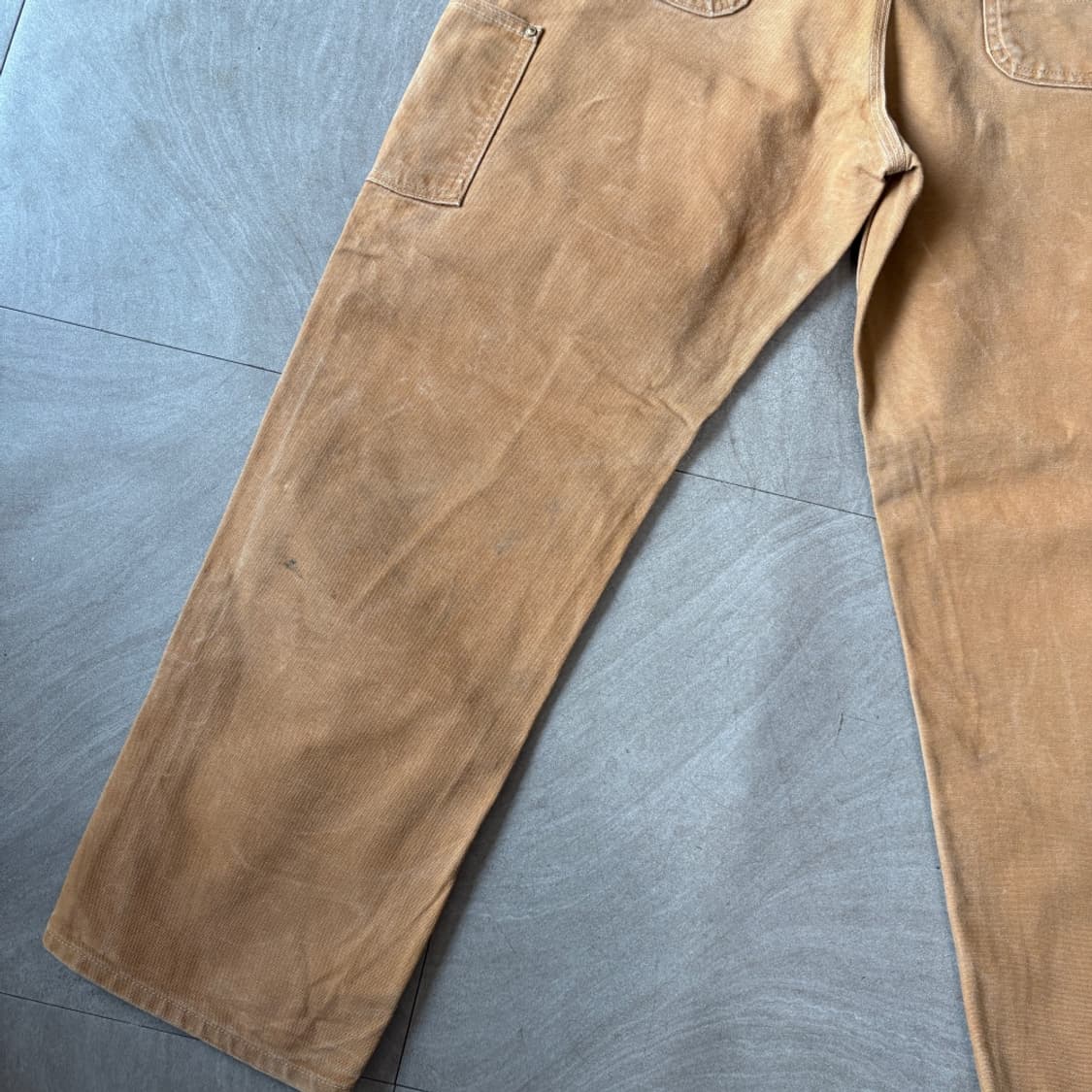 칼하트 정품 브라운 더블니 팬츠 바지 상품이미지8