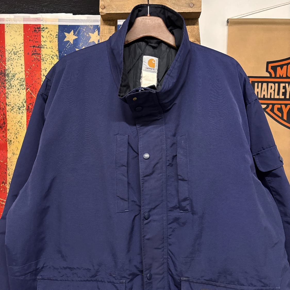 90s 칼하트 푸퍼 퀼티드 라이닝 마운틴 파카 자켓 N70 상품이미지3