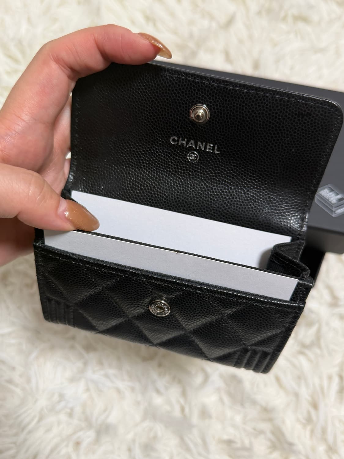 샤넬 보이 카드지갑 상품이미지5
