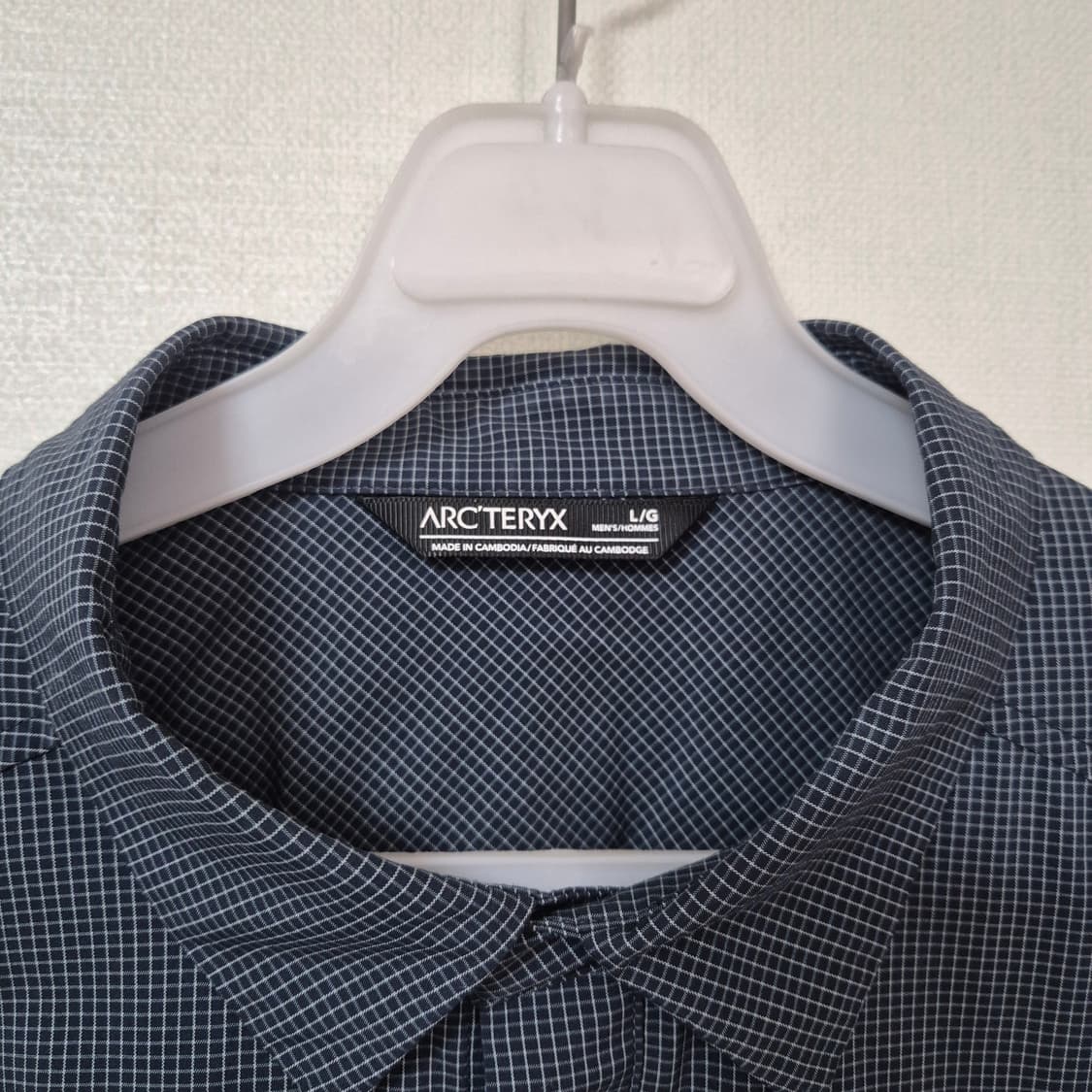 아크테릭스 남성 긴팔 셔츠 네이비 상품이미지5