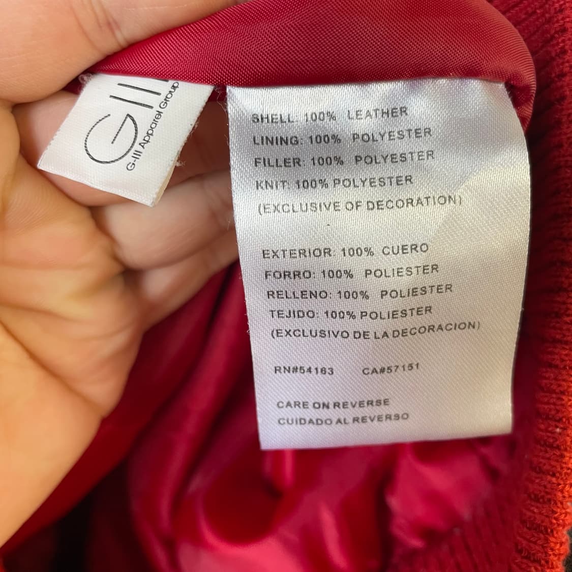 앤에프엘 포티 나이너스 가죽 스웨이드 봄버자켓 상품이미지10