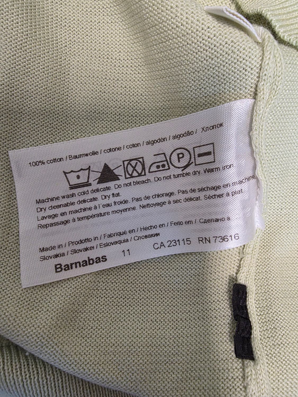 BOSS V넥 니트 멜론색 XL 상품이미지7