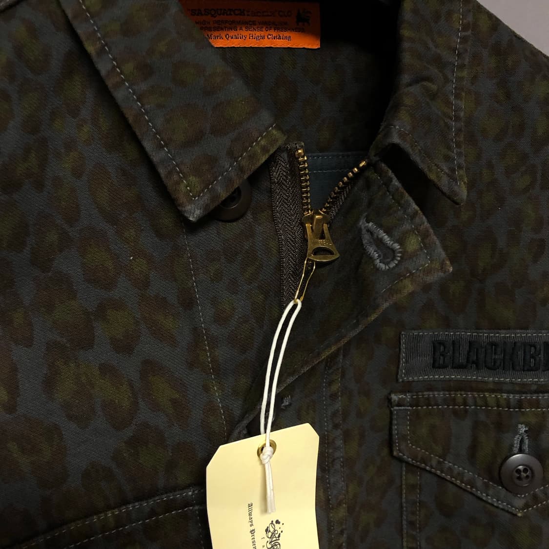 사스콰치 패브릭스 레오파드 자켓 상품이미지5