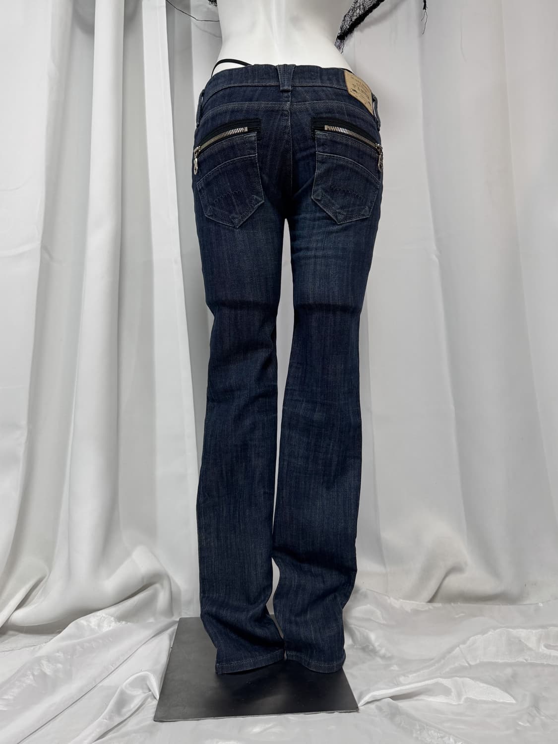 denim zipper pants 상품이미지4