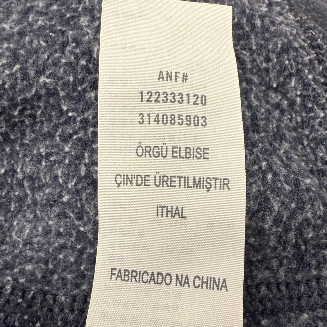 아베크롬비 데님st 블루 후드집업 상품이미지7