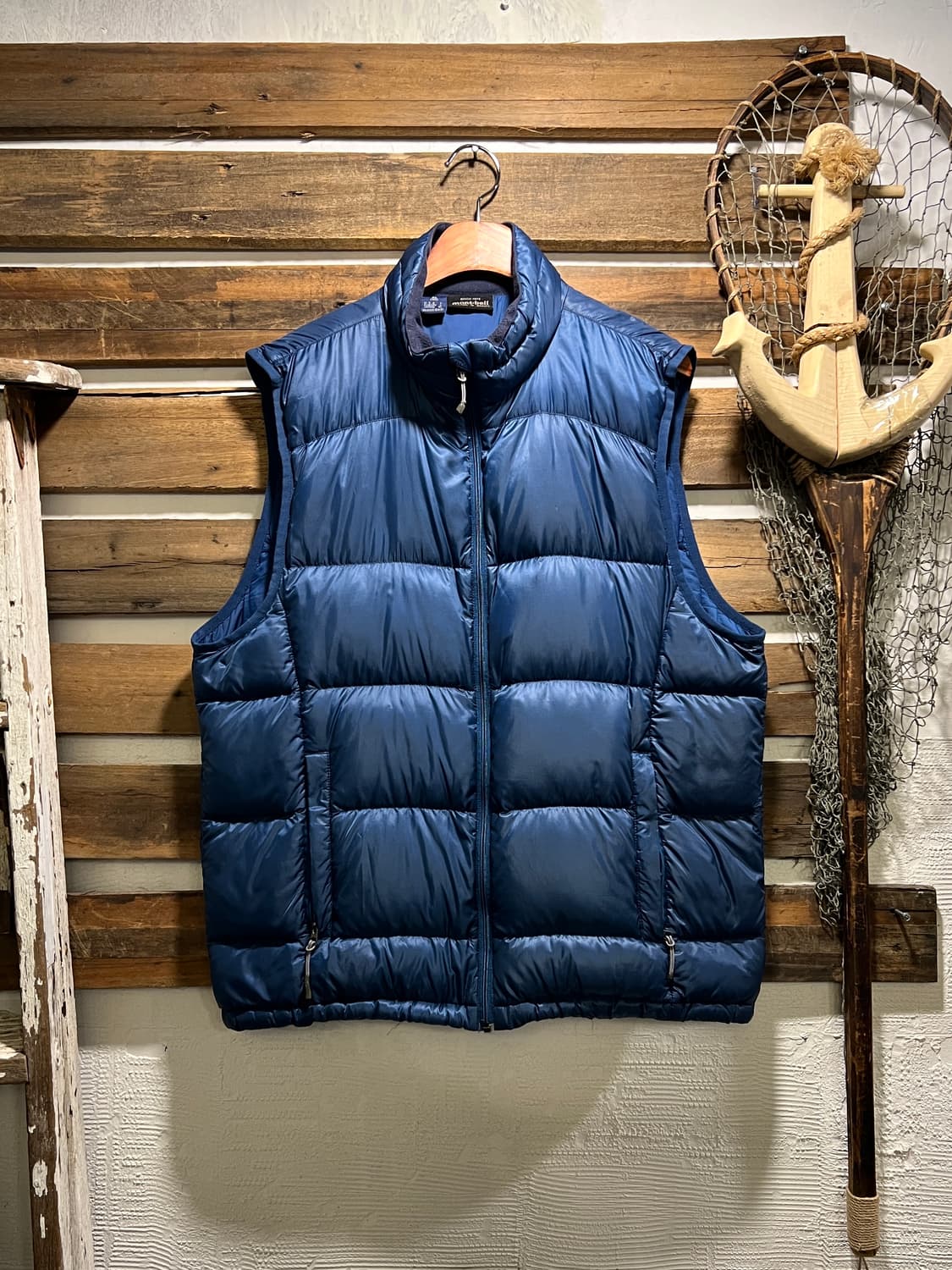 [XL]00's mont-bell 몽벨 PERTEX 패커블 다운 베스트 상품이미지1