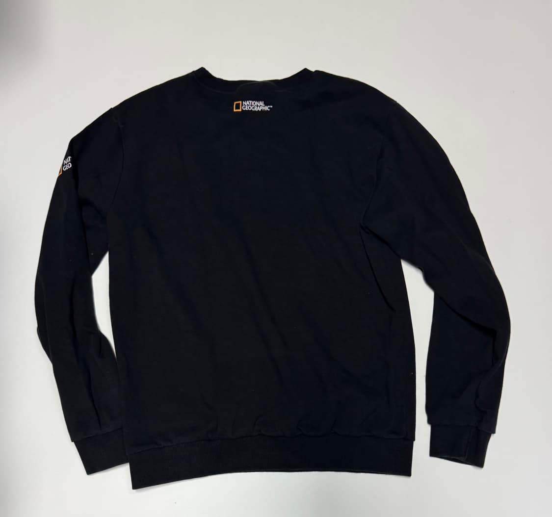 내셔널지오그래픽 리메이크 커스텀 로고 맨투맨 L 상품이미지2