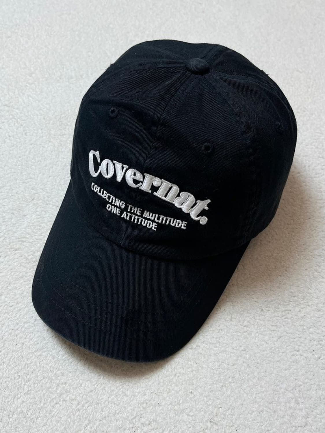 커버낫 시그니처 로고 볼캡 Q1223 상품이미지1
