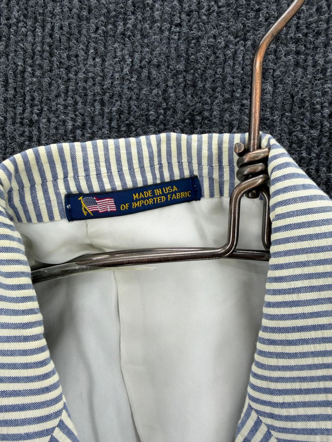 USA 랄프로렌 시어서커 3B 블레이저 상품이미지5