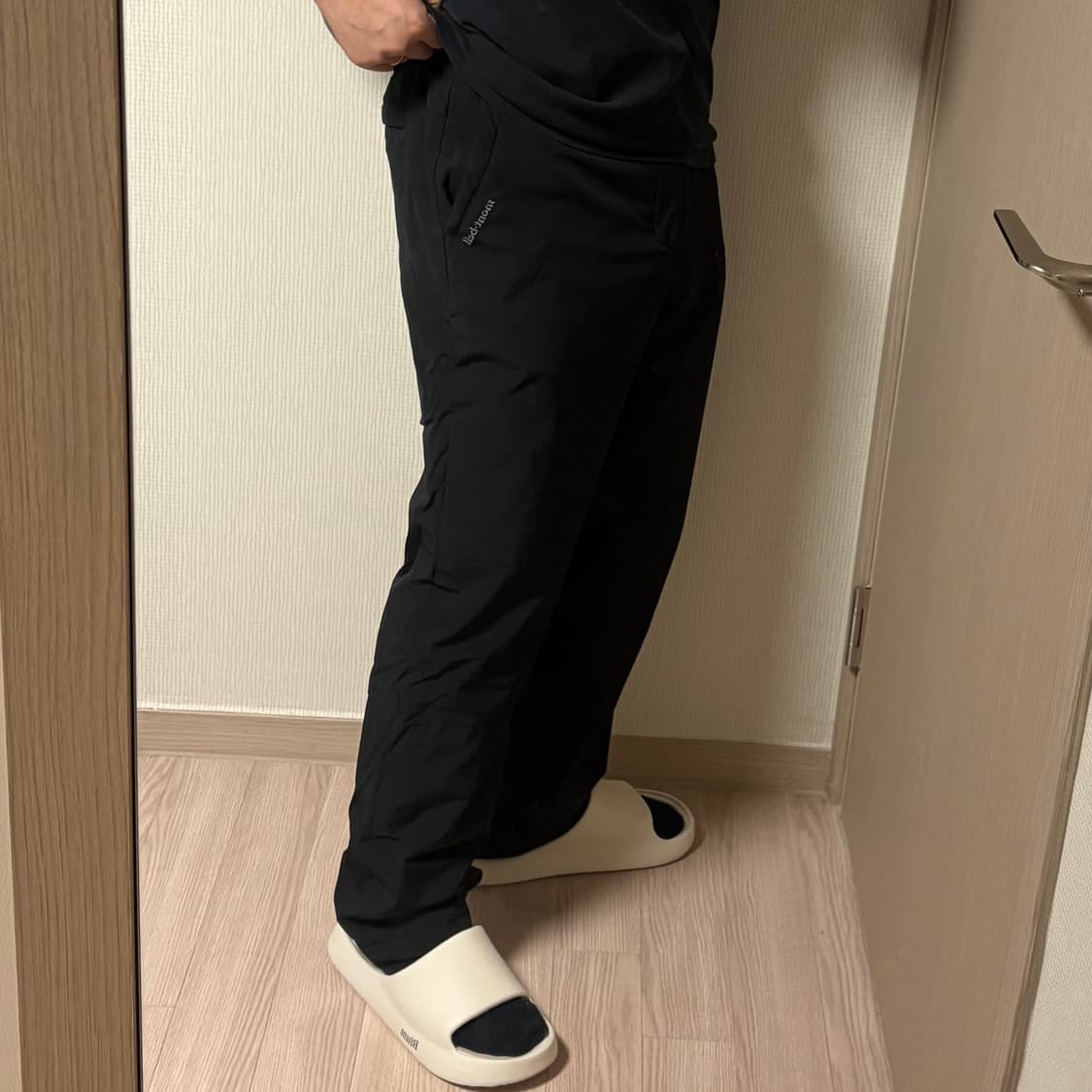 정품 몽벨 아웃도어 블랙 팬츠 바지 34인치 상품이미지2