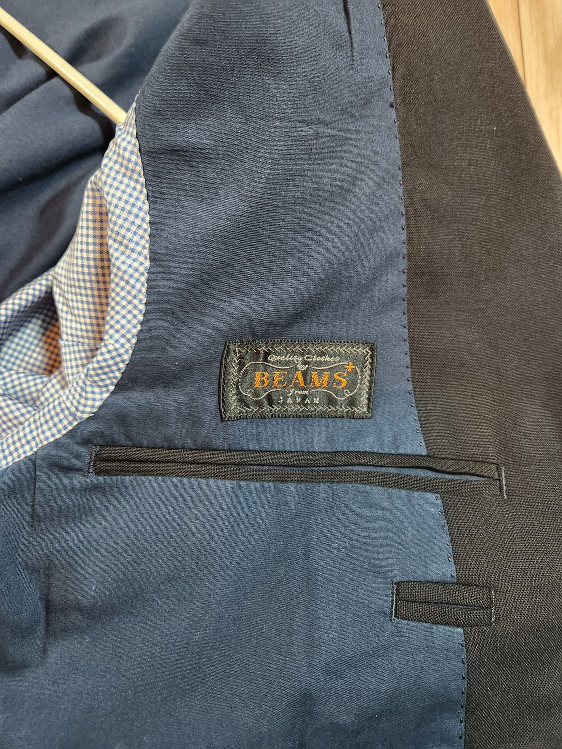 빔즈 플러스 금장자켓 춘추용 36사이즈 상품이미지4