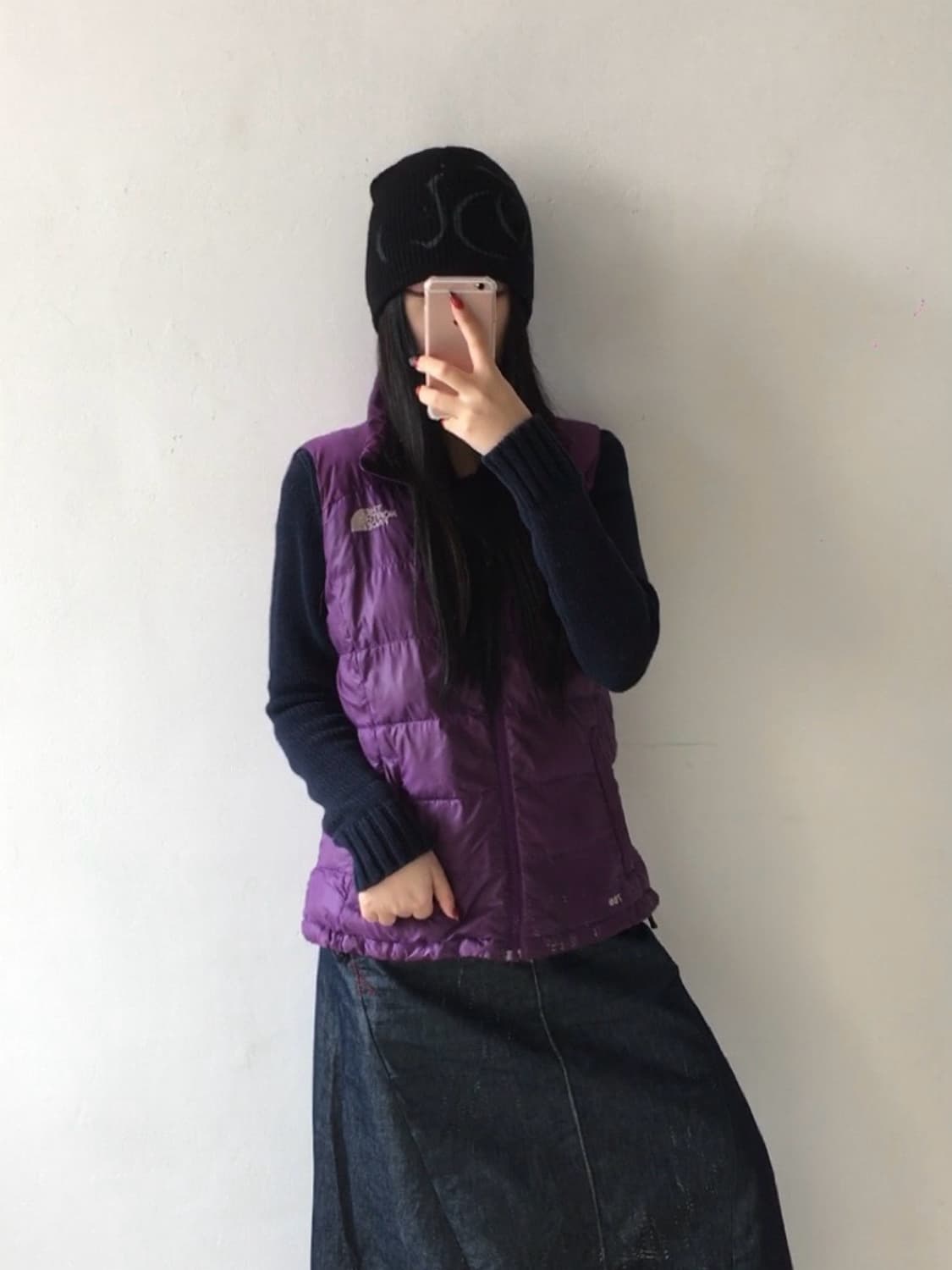 노스페이스 자수 다운베스트 상품이미지2