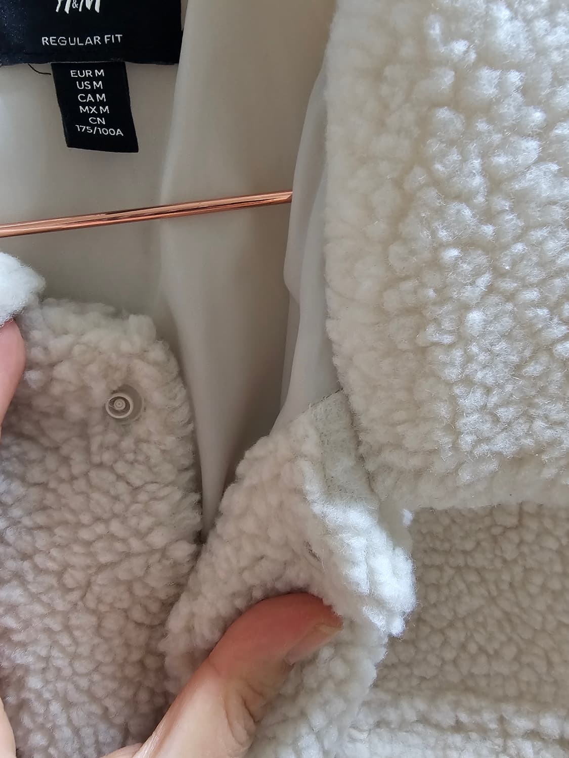 H&M 뽀글이 점퍼 상품이미지4