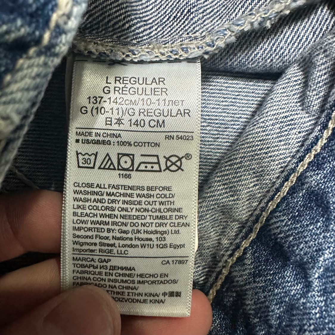 (XS추천) GAP 갭 스타워즈 크롭 데님 자켓 청자켓 상품이미지3