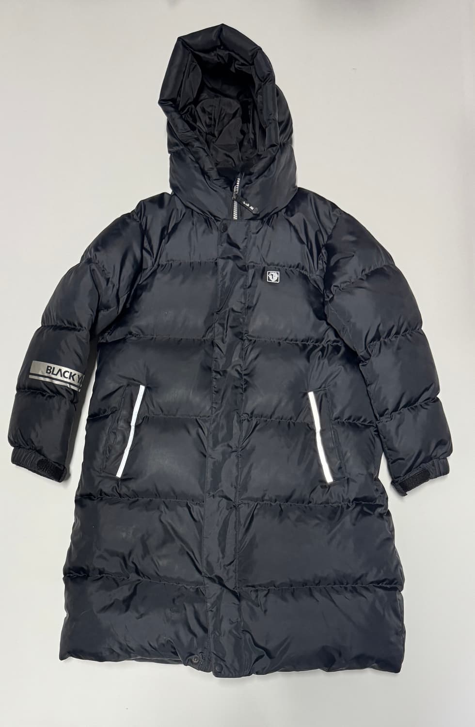 블랙야크 키즈 덕다운 후드 롱 패딩 155 상품이미지1