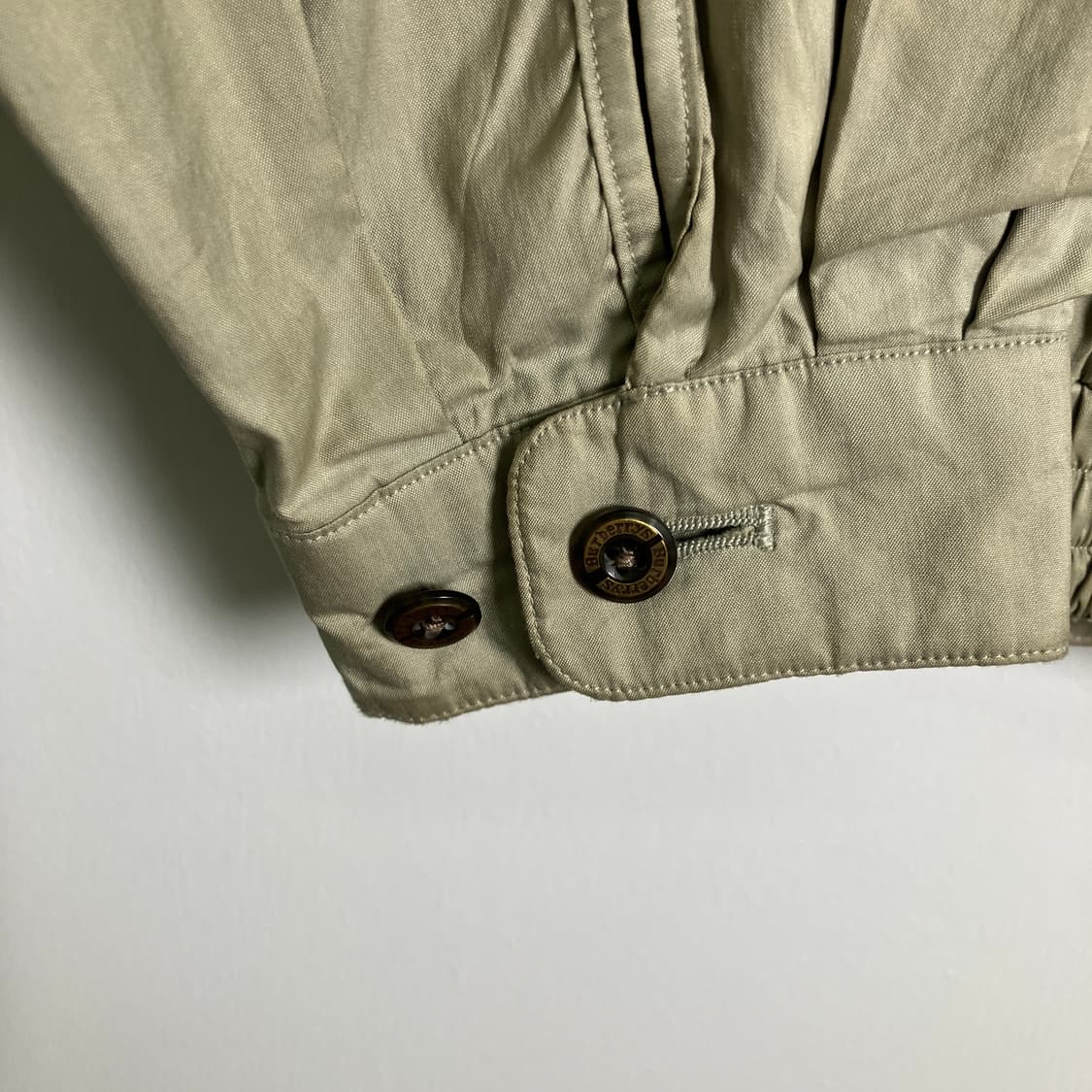 90's 버버리 빈티지 해링턴 블루종 자켓 M 상품이미지8