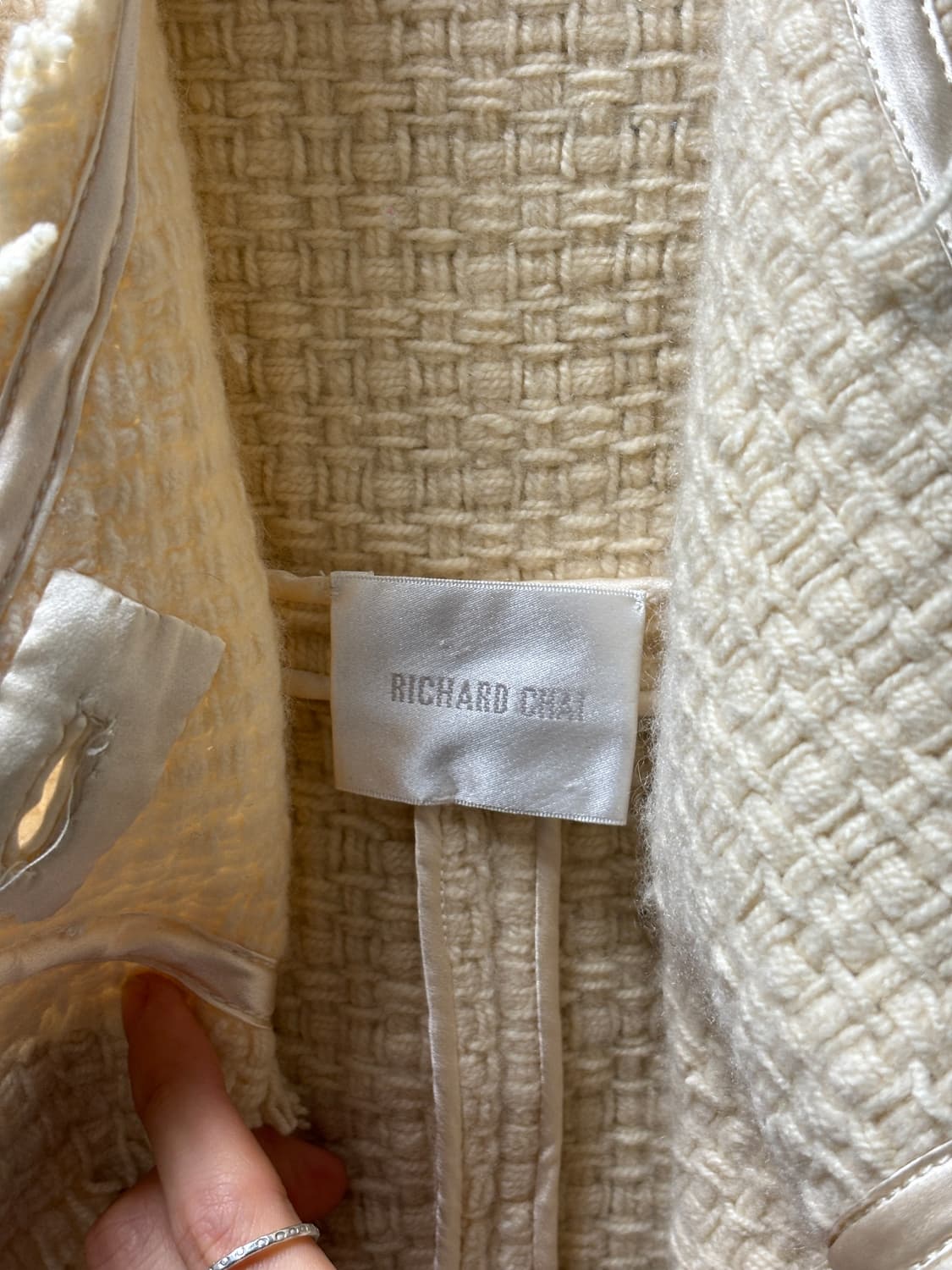 리차드 차이 울 비대칭 자켓 상품이미지8