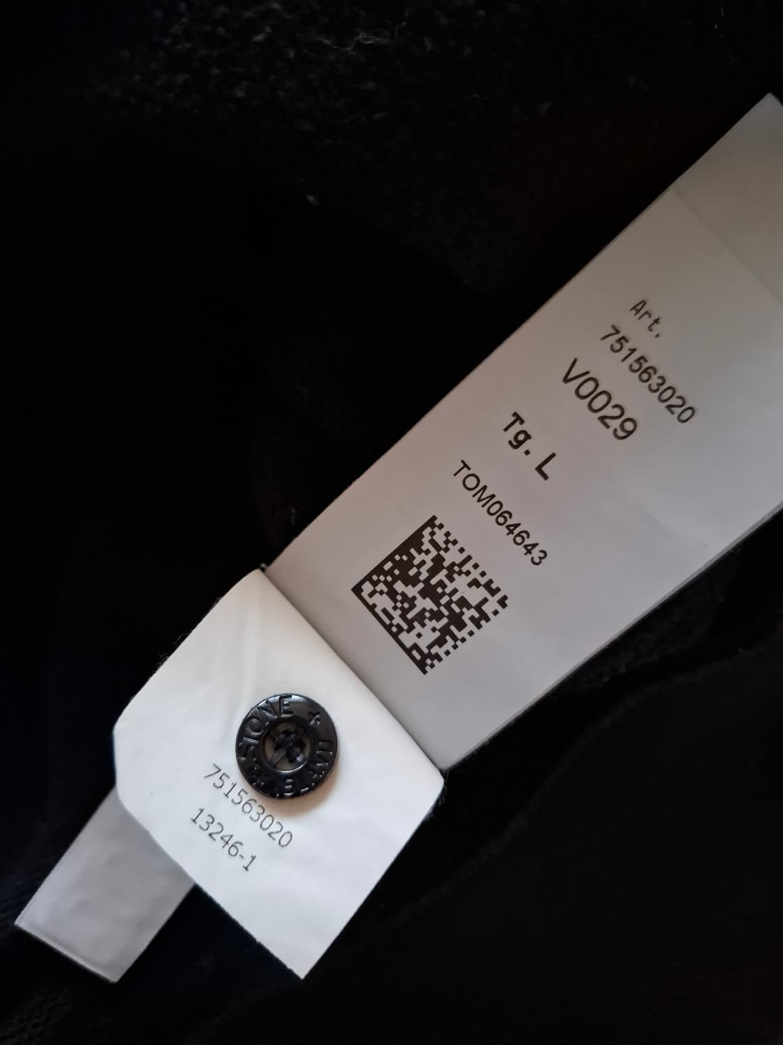 21fw 스톤아일랜드 맨투맨 블랙 L 상품이미지5