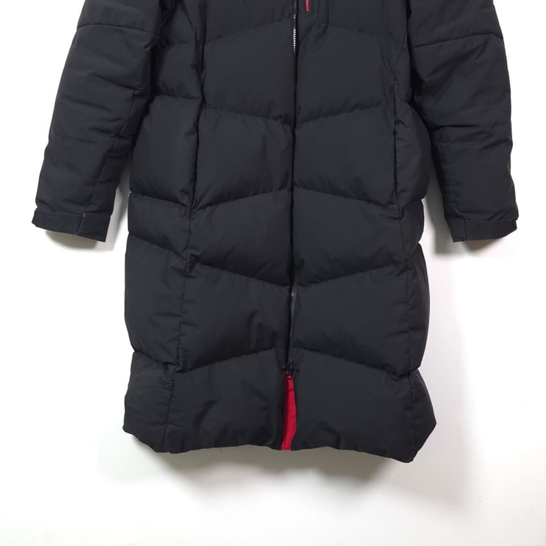 스파이더 롱 다운 자켓 블랙 M 상품이미지5