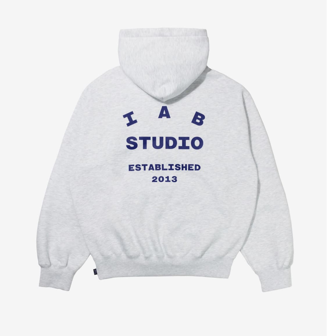 [XL] 아이앱 스튜디오 25 후드 라이트 그레이 네이비 상품이미지1