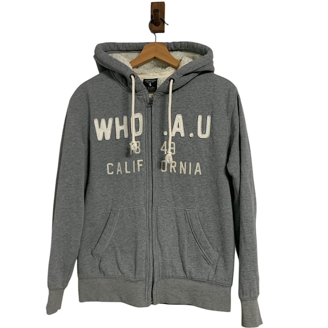 후아유 양털 후드집업 M 상품이미지1