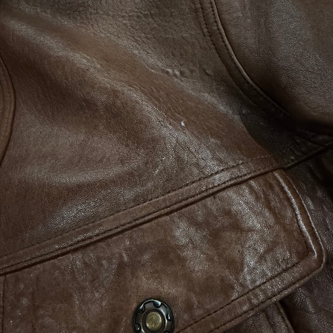[ L ] 빈티지 G-1 양가죽 레더 가죽 자켓 상품이미지8