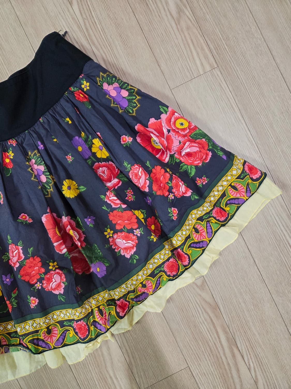 SINDEE JAPAN 플라워 레이어드 스커트 상품이미지4