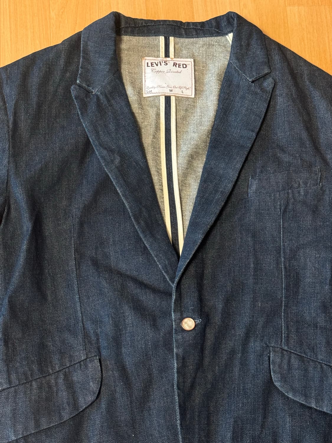 리바이스 RED 05 데님 블레이저 테일러드 자켓 판매해요 상품이미지2