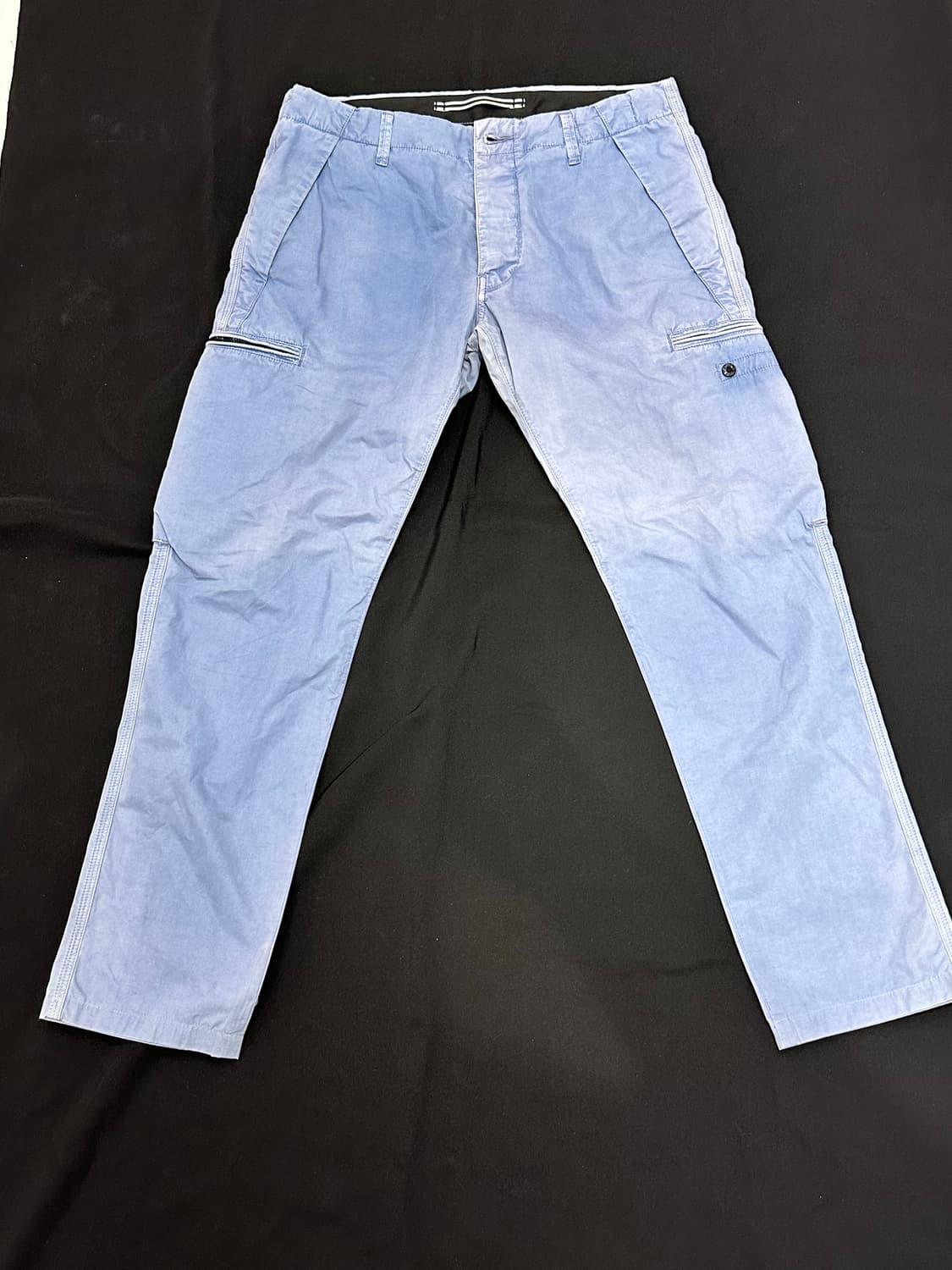 빈티지 스톤아일랜드 라이트 블루 카고 팬츠 32 상품이미지1