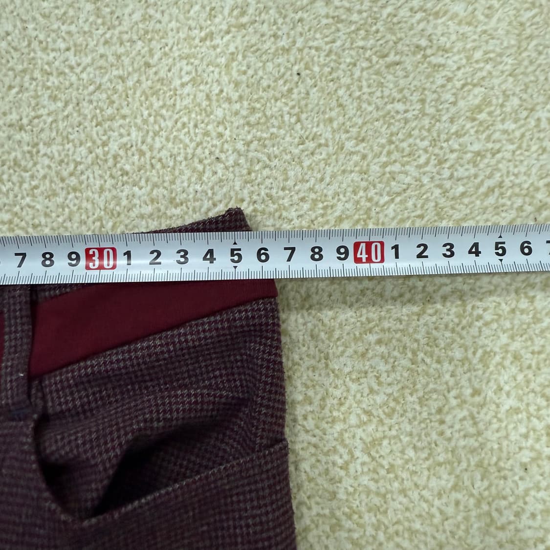 [67] 팬텀 골프웨어 여성 체크 바지팬츠 1223T1 상품이미지5