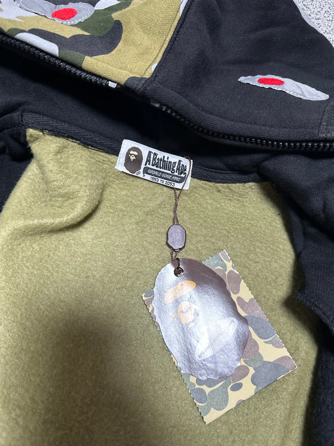 [M]베이프 후드집업 상품이미지7