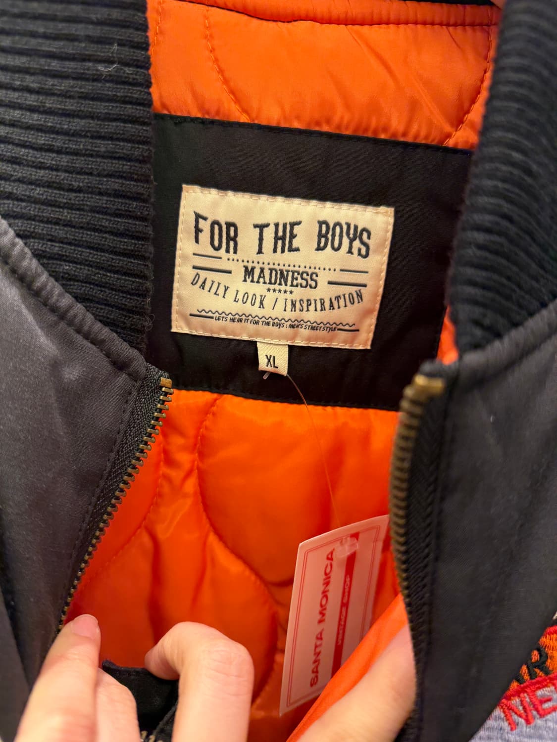 빈티지 패치워크 ma-1 U169 상품이미지5