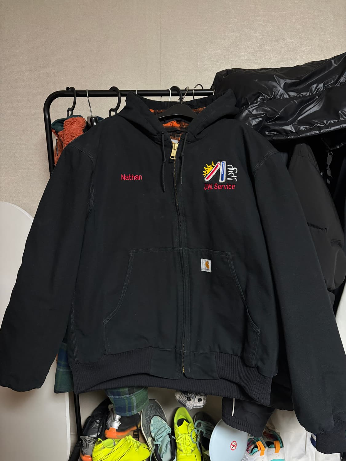 칼하트 후드 자켓 L 상품이미지1