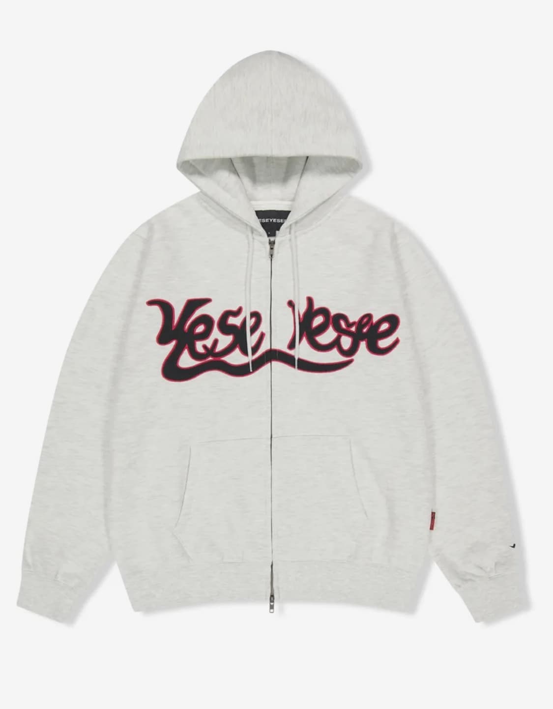 예스아이씨 후드집업 라이트그레이 상품이미지1