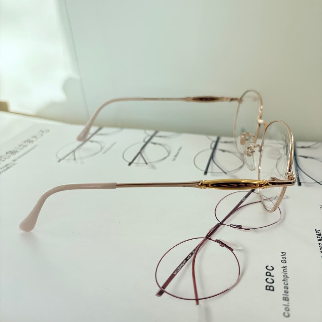 Michael paris 골드 메탈 빈티지안경 상품이미지3