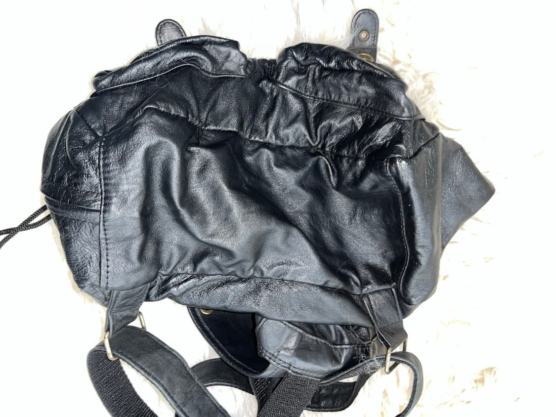 Japanese Vintage Leather Backpack 상품이미지9