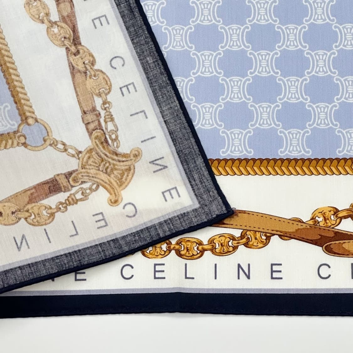 (새상품) celine / 셀린느 쁘띠스카프 손수건 상품이미지4