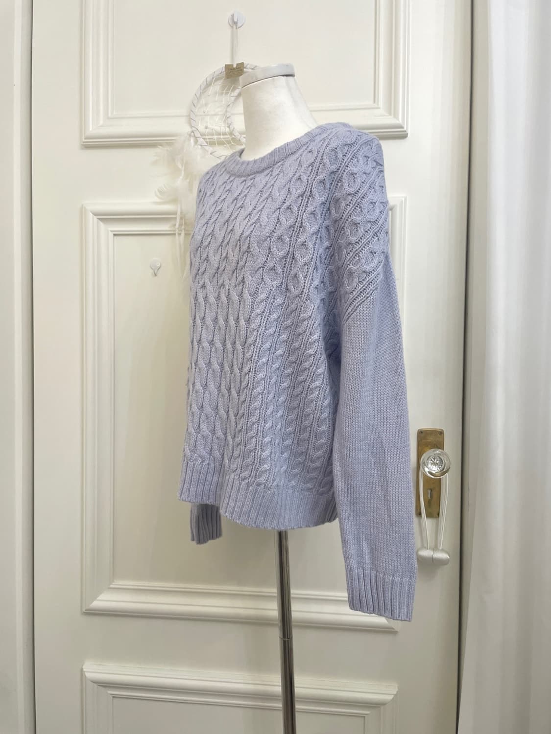 CINEMA CLUB blueberry twist loose sweate 상품이미지2