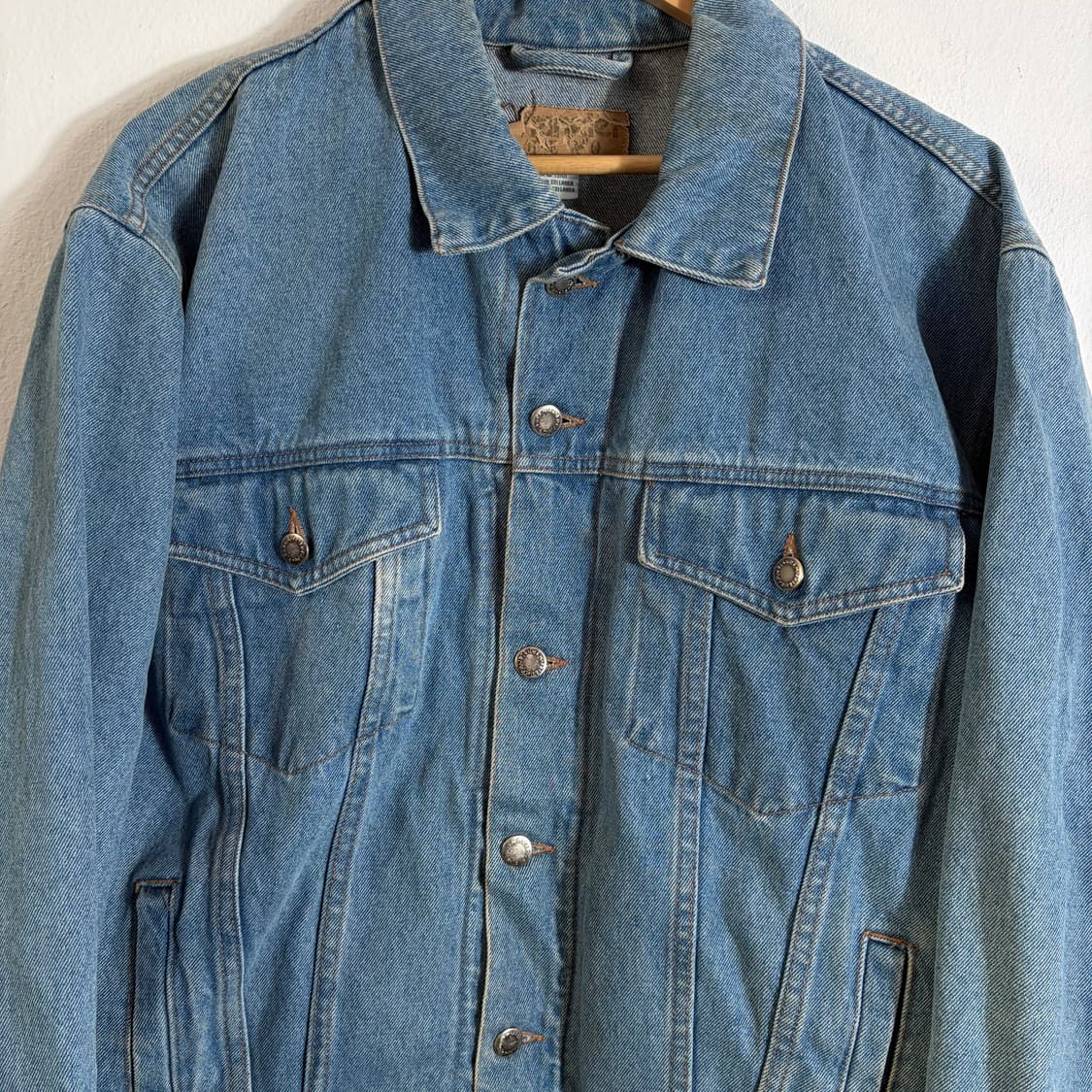 90s Wrangler hero 데님 자켓(L) 상품이미지3