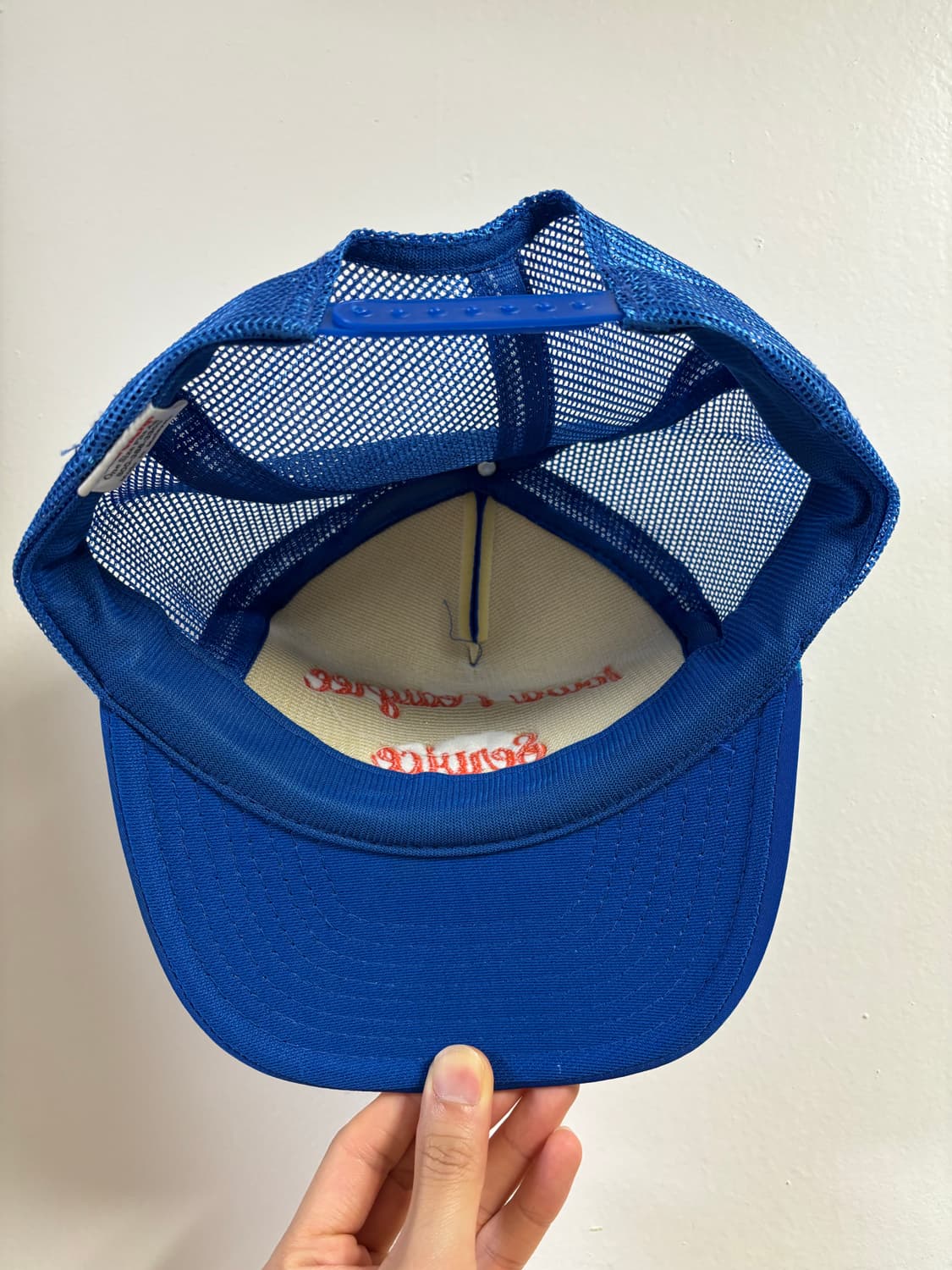 vintage mesh cap (blue) 상품이미지2