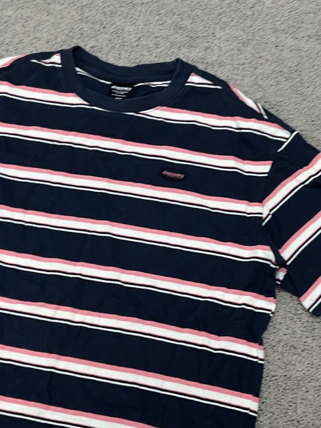 (100) 디스커버리 스트라이프 반팔 티 상품이미지2