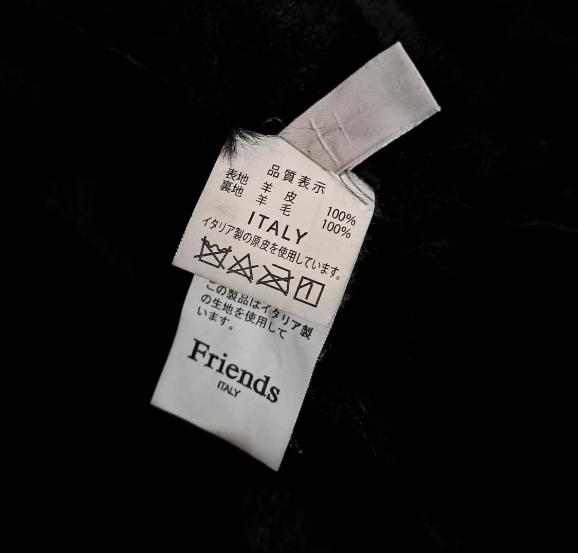 (택포) 이태리 원단 양가죽 양털 롱 무스탕 L B79 상품이미지7